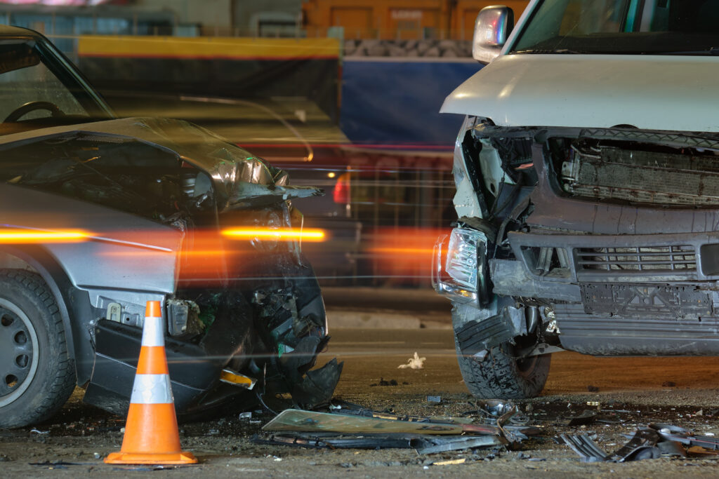 Head on collisions with severe injuries